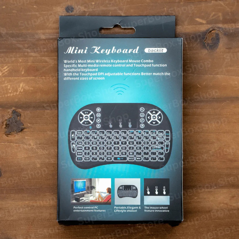 Superbox Wireless Keyboard Remote
